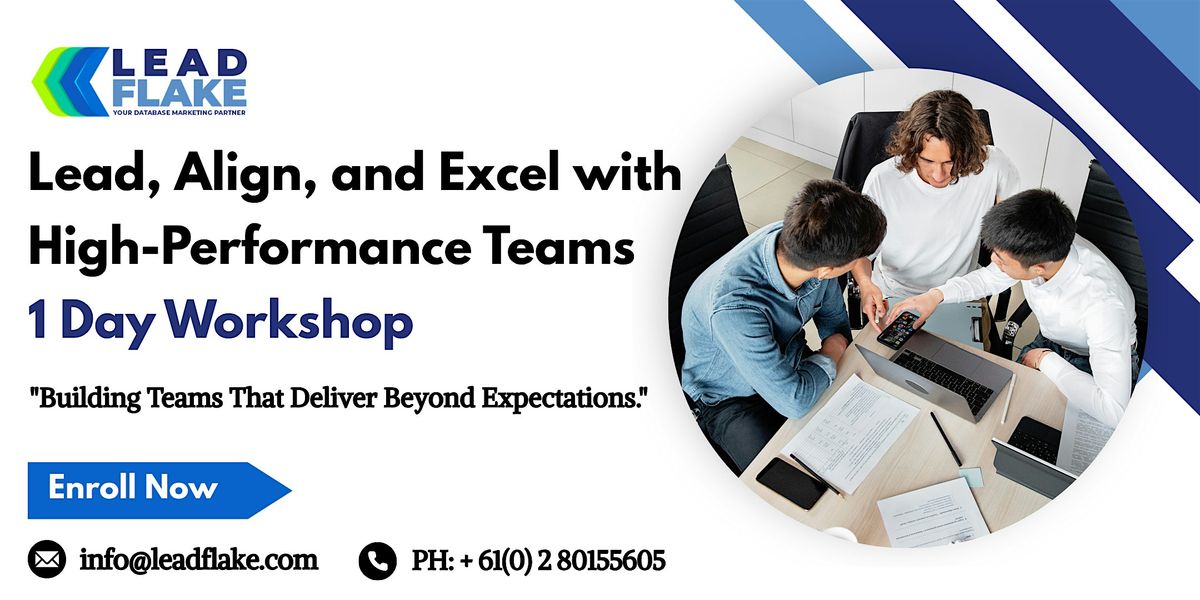 Forging High-Performance Teams  Workshop in Dunedin, 29 July | Event in Dunedin | AllEvents