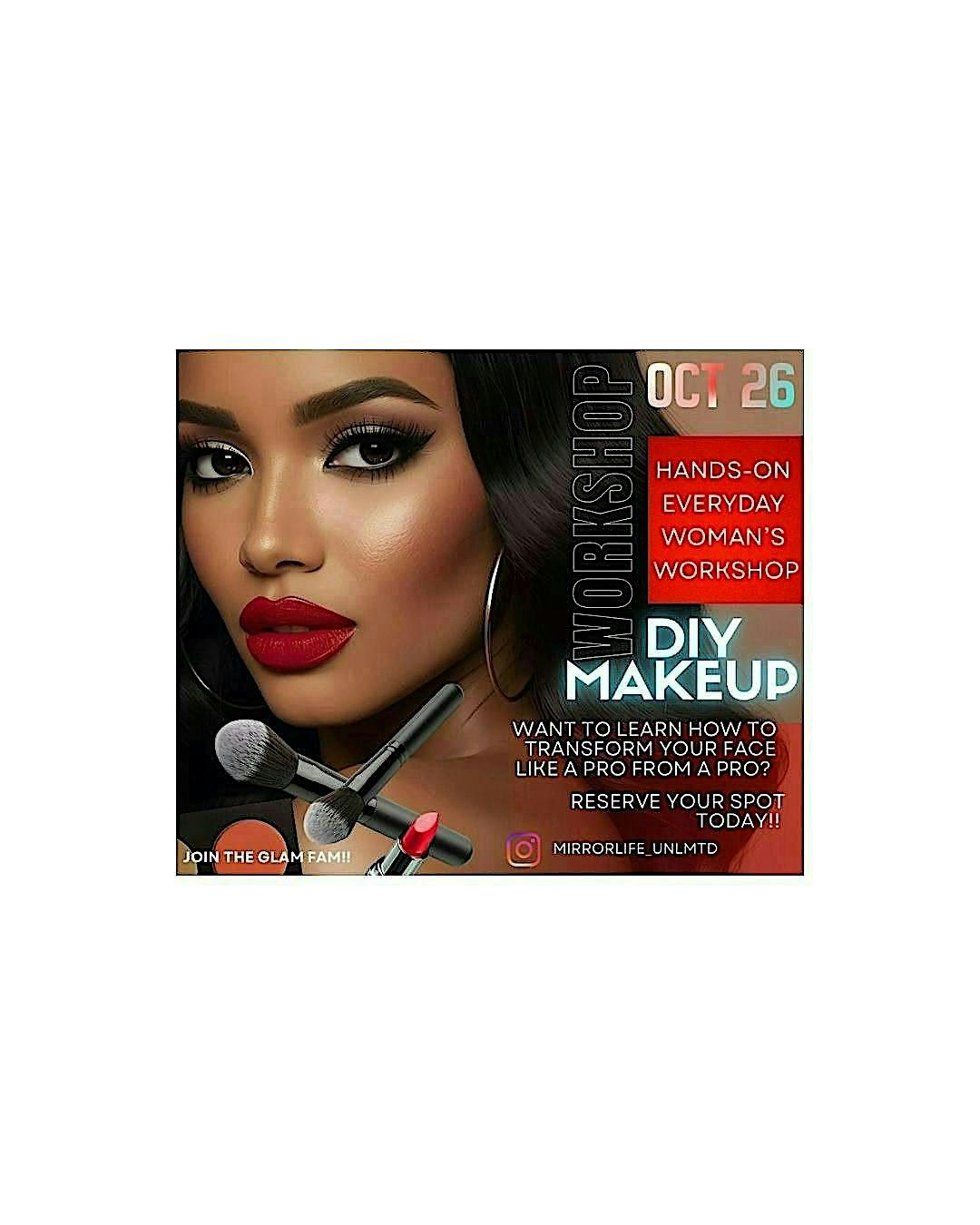 MirrorLife DIY Makeup Workshop, 26 October | Event in Duluth | AllEvents
