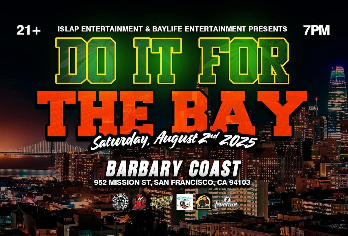 Do it for the Bay, 2 August | Event in San Francisco | AllEvents