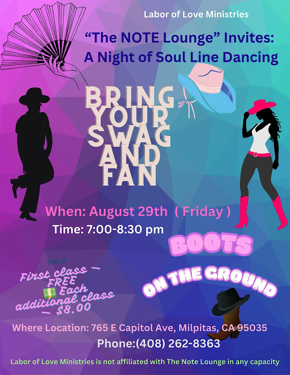 Soul Line Dancing, 29 August | Event in Milpitas | AllEvents