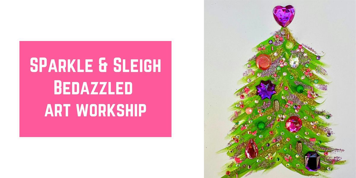 Sparkle & Sleigh- Bedazzled Art Workshop, 6 December | Event in Denver | AllEvents