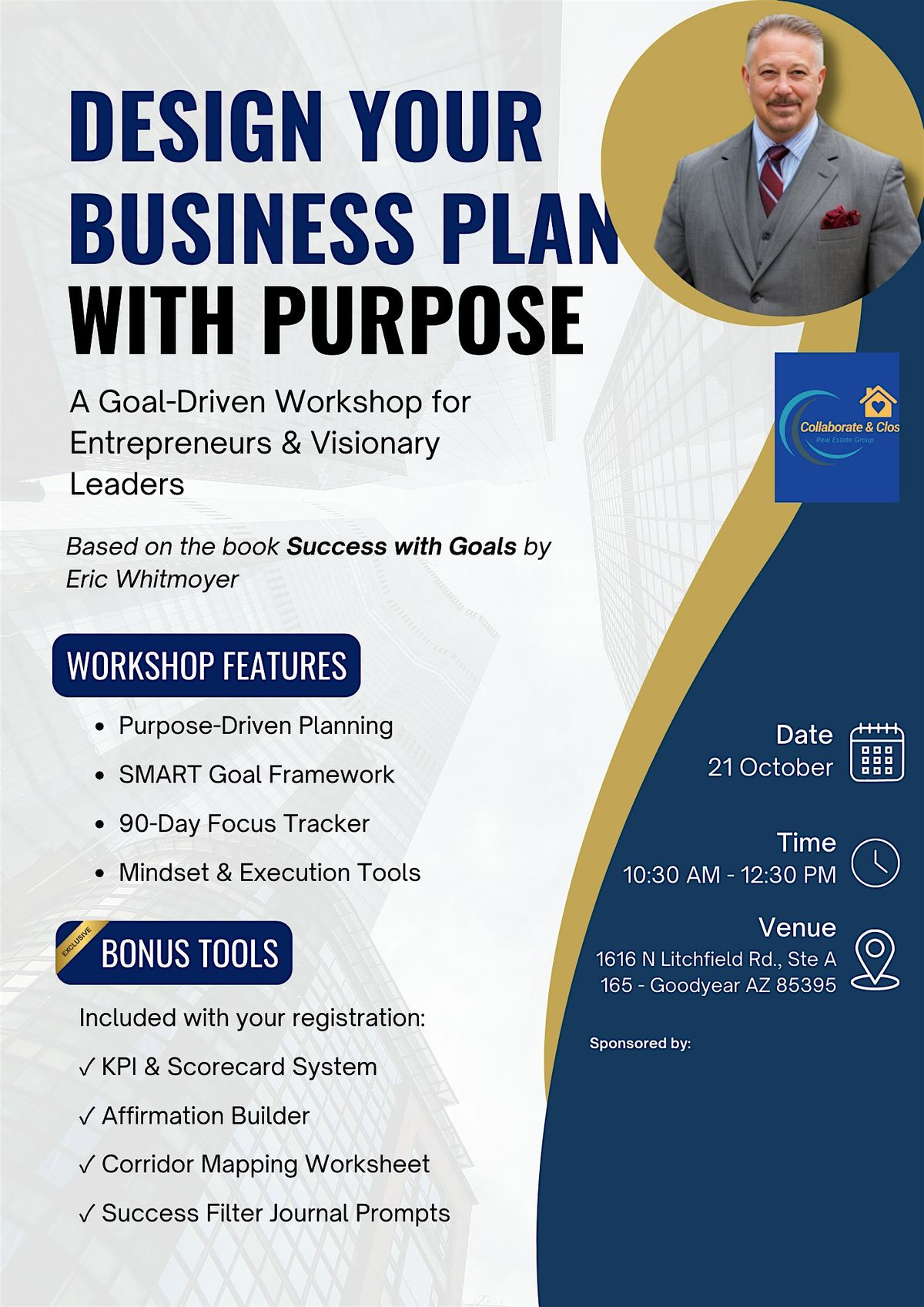 Design Your Business Plan with a Purpose, 21 October | Event in Goodyear | AllEvents