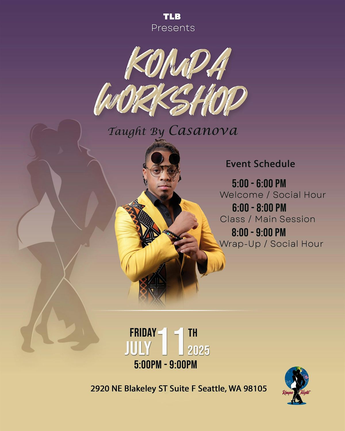 Kompa Workshop, 11 July | Event in Seattle | AllEvents