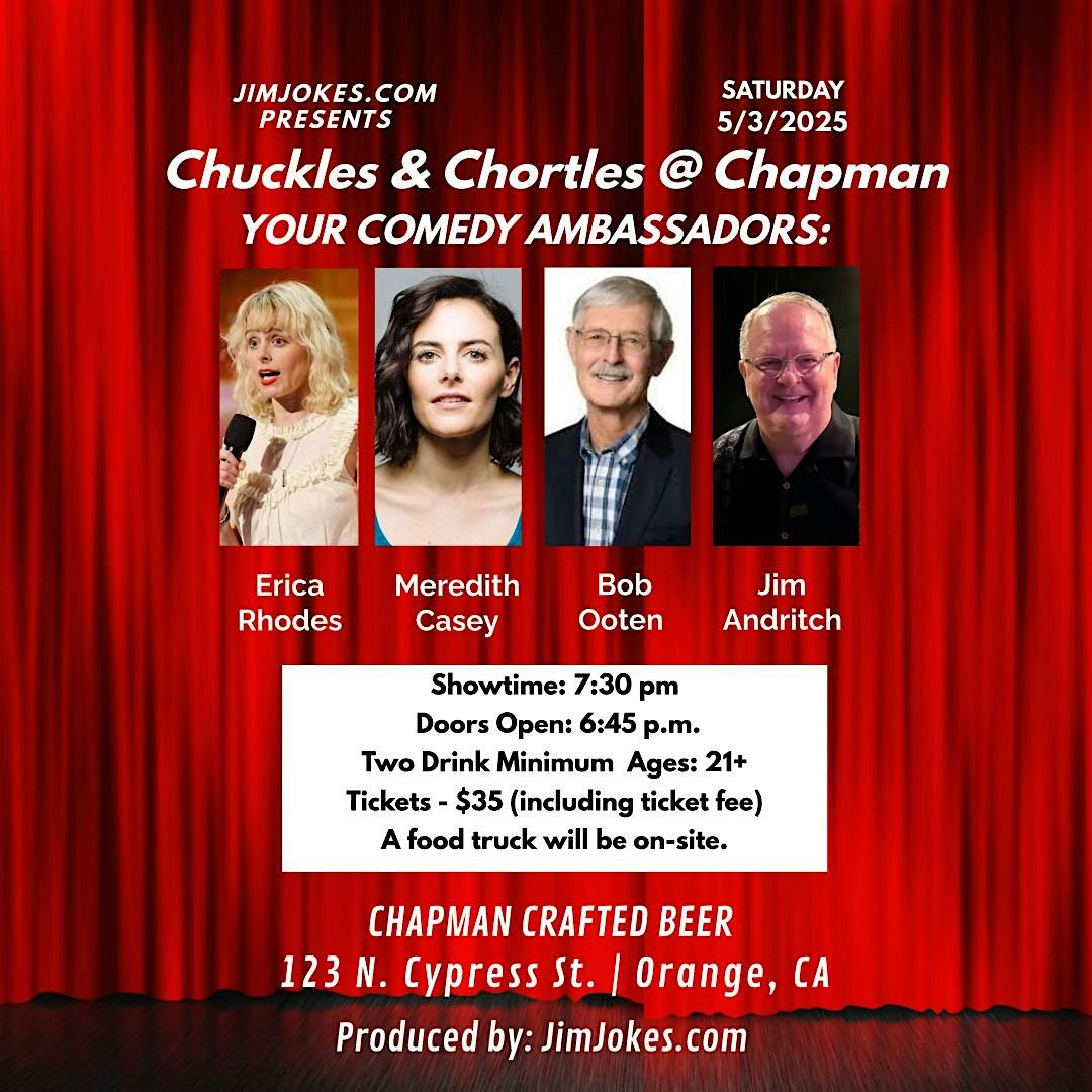 Erica Rhodes Comedy Show Presented By JimJokes.com | Event in Orange | AllEvents