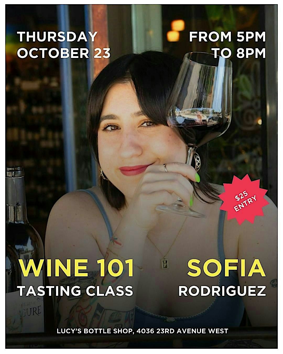 Wine 101 Workshop, 23 October | Event in Seattle | AllEvents