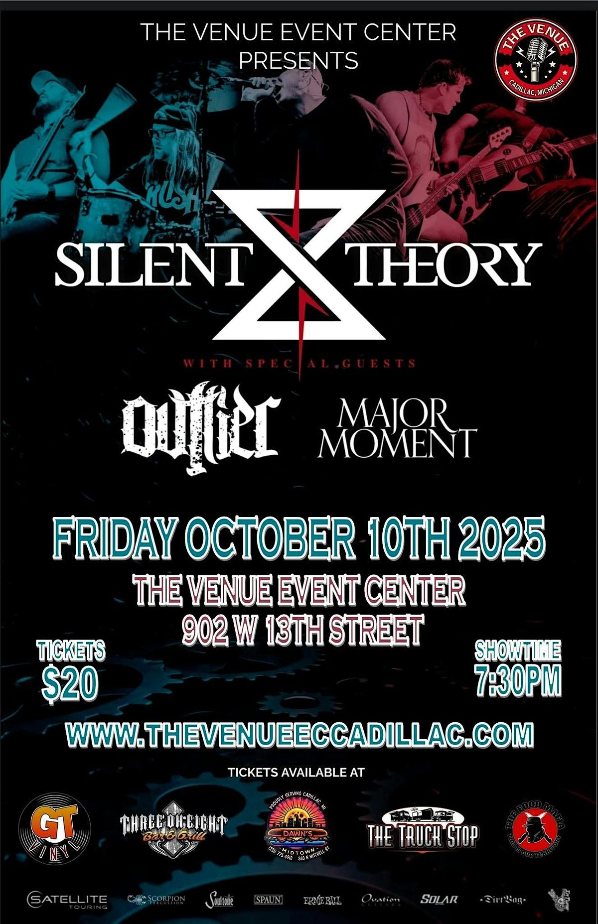 Silent Theory Live, 10 October | Event in Cadillac | AllEvents