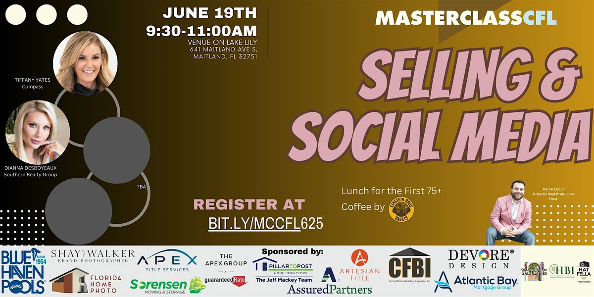 [MasterclassCFL3.0] June 2025 Session, 19 June | Event in Maitland | AllEvents