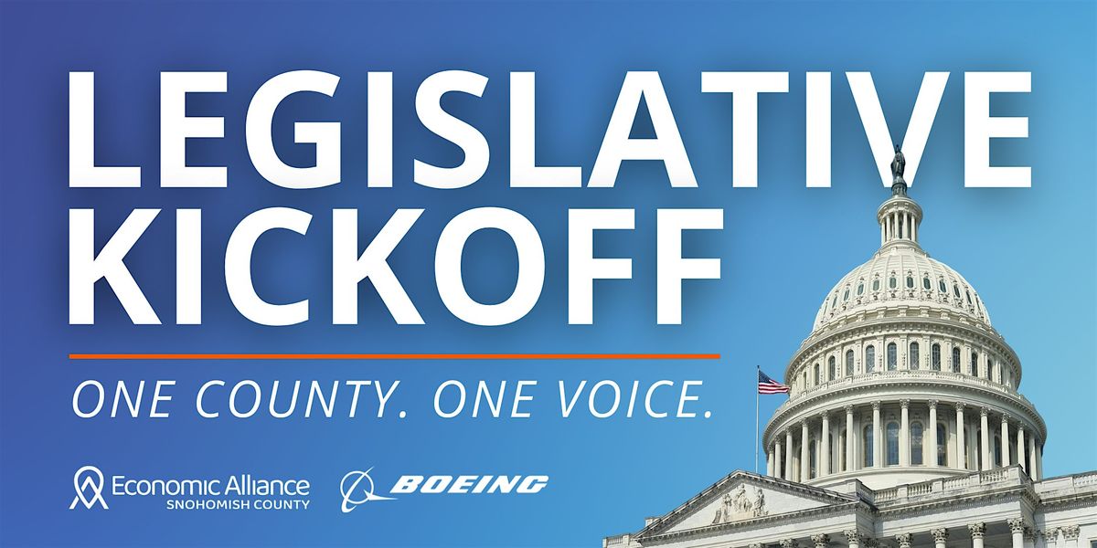 Legislative Kickoff, 10 December | Event in Everett | AllEvents