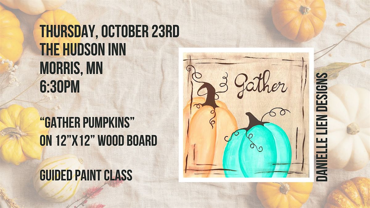 PAINT & SIP AT THE HUDSON INN, 23 October | Event in Morris | AllEvents