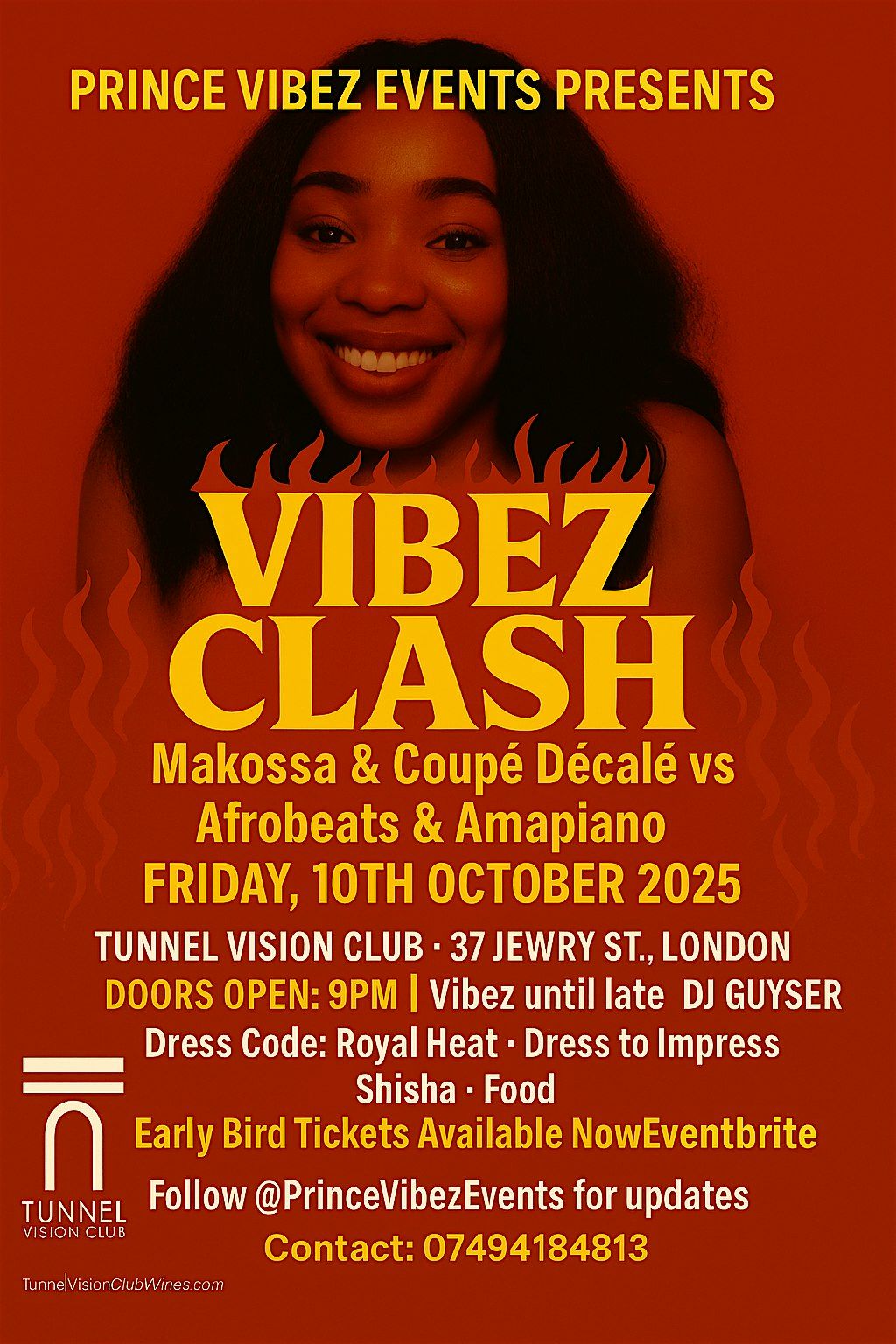 VIBEZ CLASH Mokossa & Coupe Decale vs Afrobeats & Amapiano, 10 October | Event in London | AllEvents