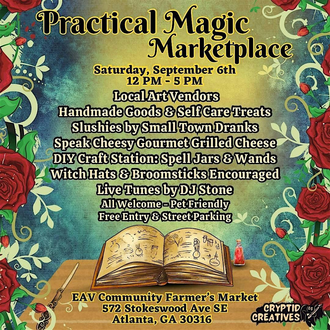 Practical Magic Marketplace: Shop Handmade and Local Goods!, 6 September | Event in Atlanta | AllEvents