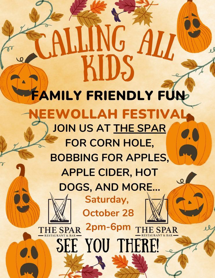 Family Friendly Activities for Neewollah Days!!, The Spar Restaurant