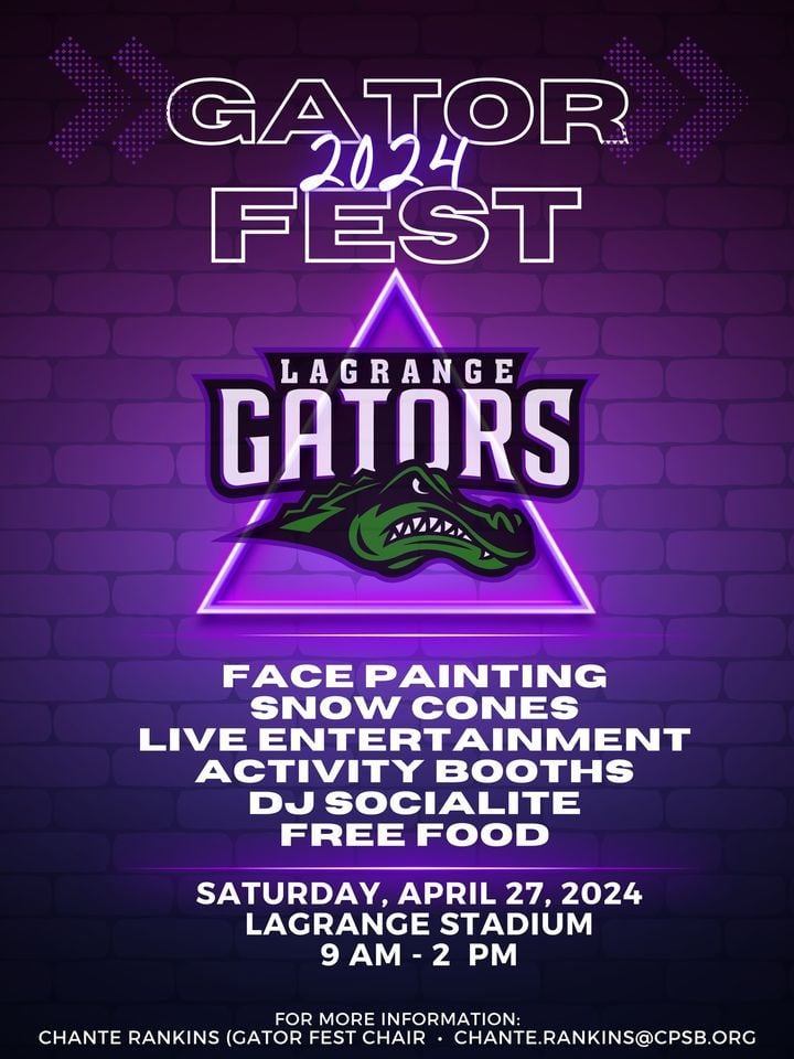 Gator Fest, 3420 Louisiana Ave, Lake Charles, LA, United States