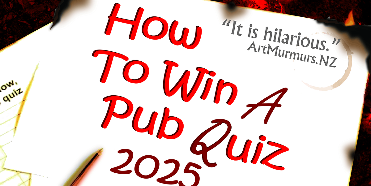 How To Win A Pub Quiz 2025 (Edinburgh preview), 13 July | Event in London | AllEvents