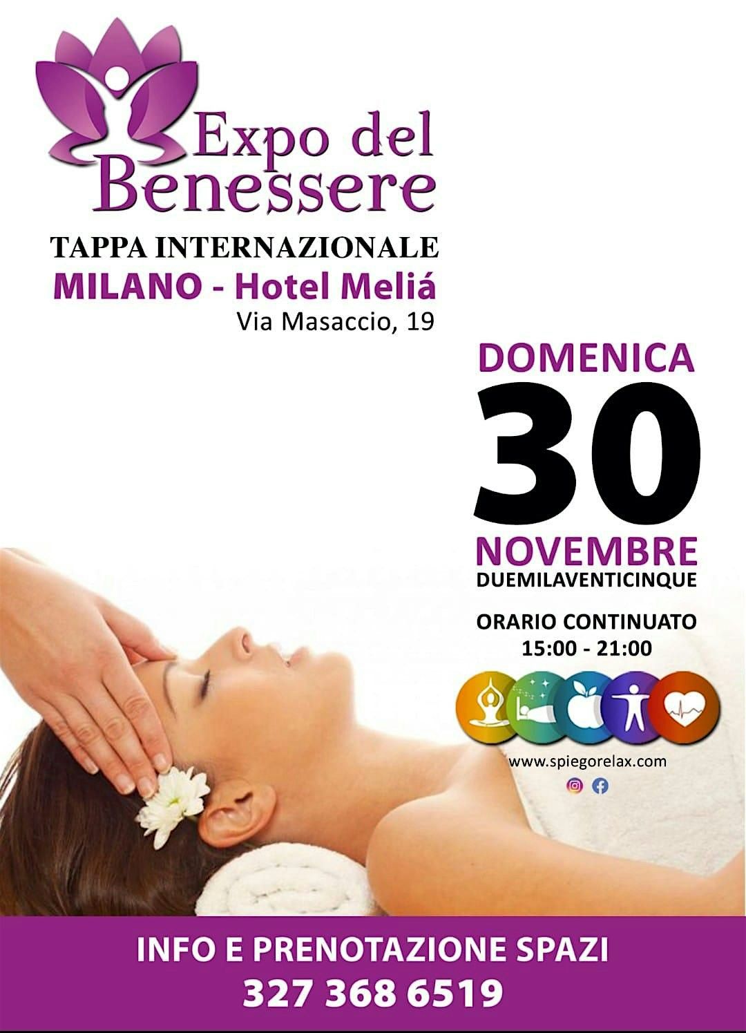 EXPO  DEL  BENESSERE, 30 November | Event in Milano | AllEvents
