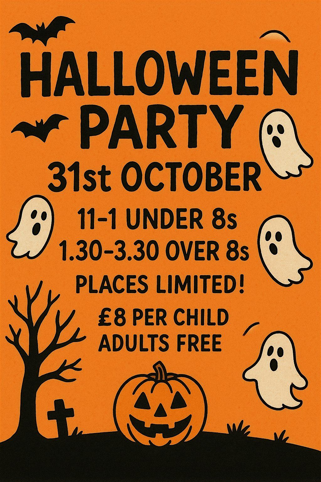 Over 8s Halloween party, 31 October | Event in Cardiff | AllEvents