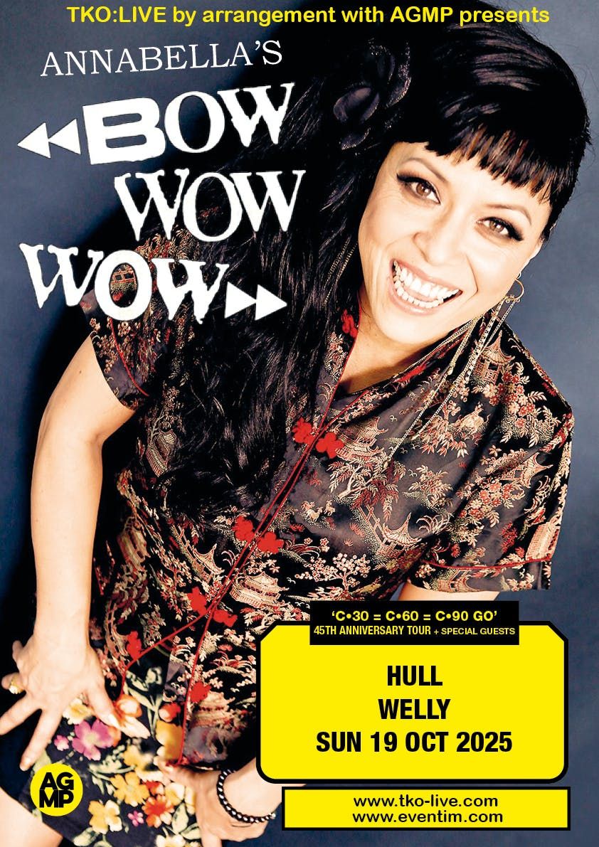 BOW WOW WOW, 19 October | Event in Kingston Upon Hull | AllEvents