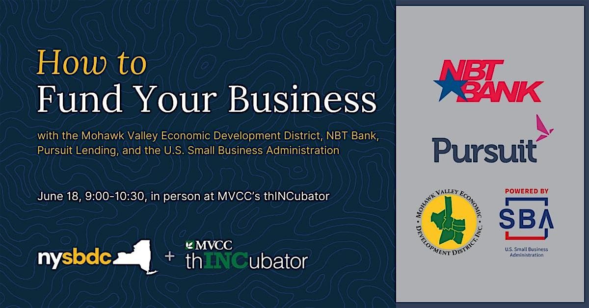 How to Fund Your Business, 18 June | Event in Utica | AllEvents