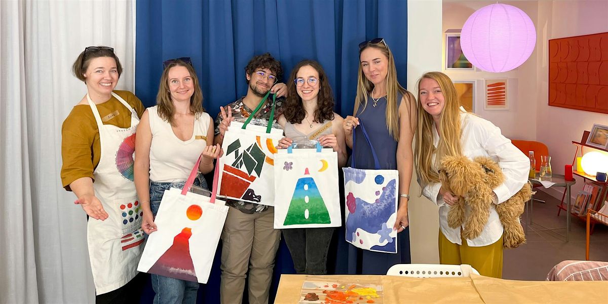 Pattern Play: Design & Paint Your Own Tote Bag, 23 October | Event in Lisboa | AllEvents