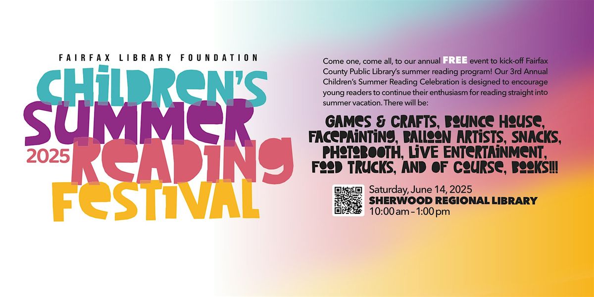 2025 Children’s Summer Reading Festival, 14 June | Event in Alexandria | AllEvents