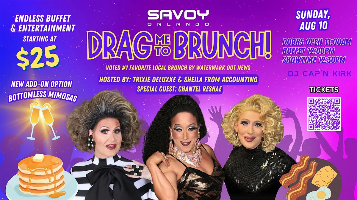 Drag Me to Brunch!  Orlando's Favorite Drag Brunch!, 10 August | Event in Orlando | AllEvents