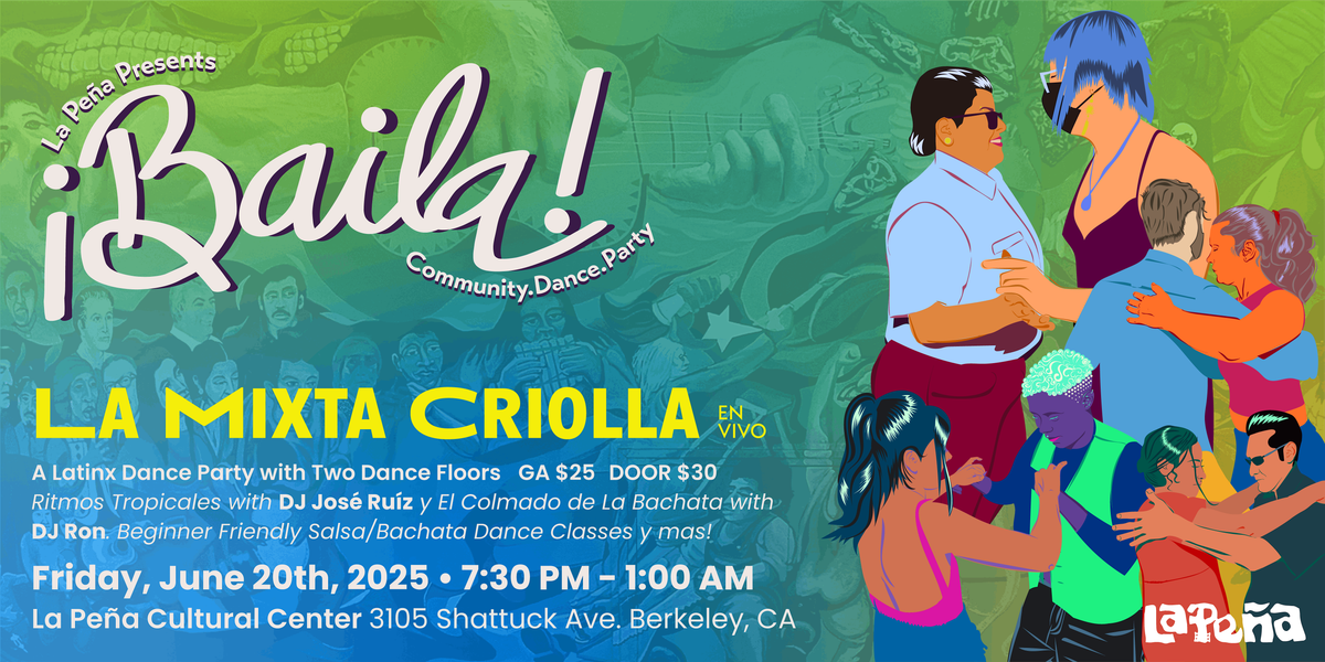 ¡BAILA! Community. Dance. Party, 20 June | Event in Berkeley | AllEvents