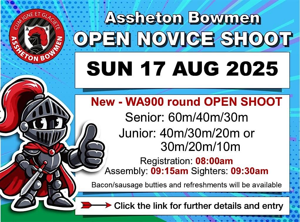 Assheton Bowmen - Annual Novice Shoot 2025 - WA900 | Event in Manchester | AllEvents
