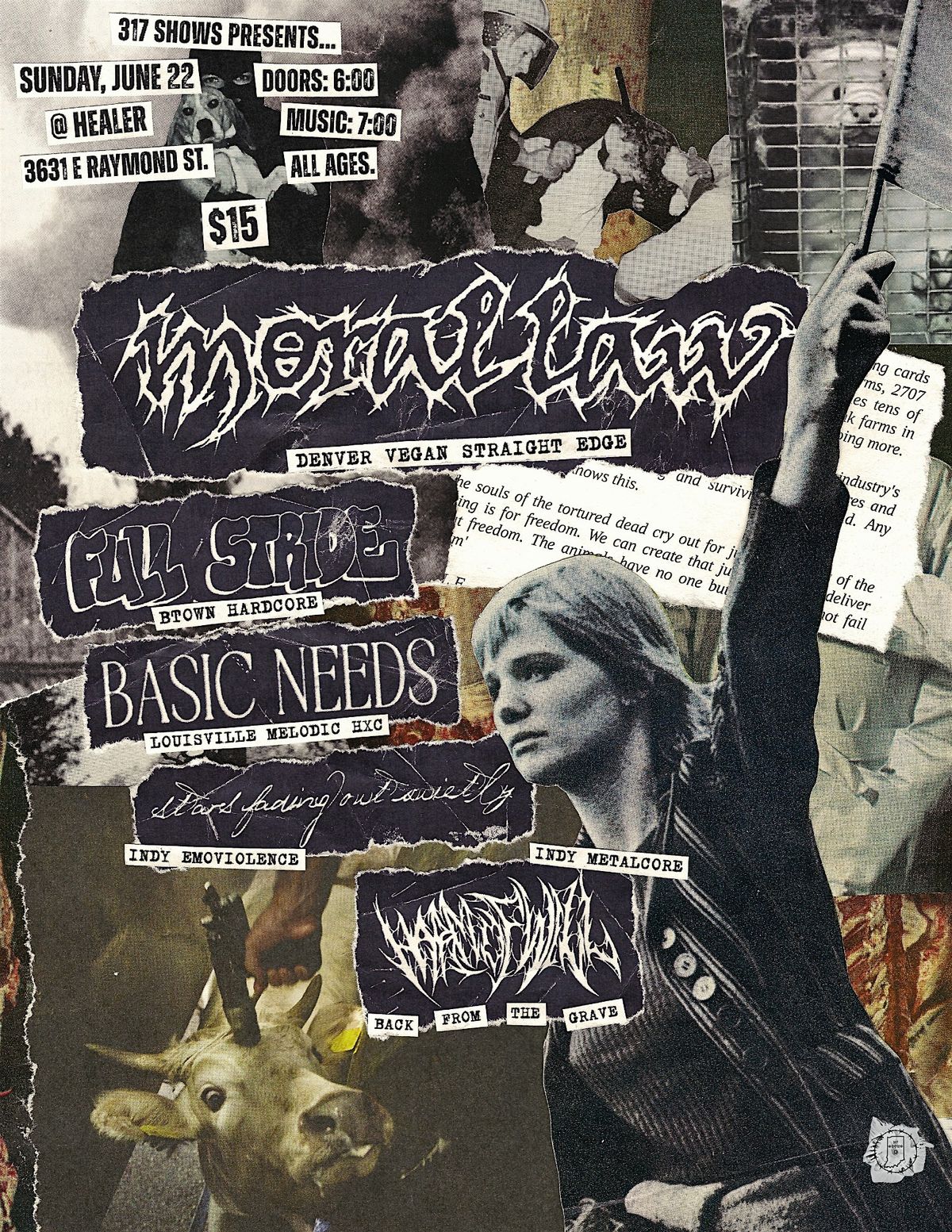 MORAL LAW @ HEALER, 22 June | Event in Indianapolis | AllEvents