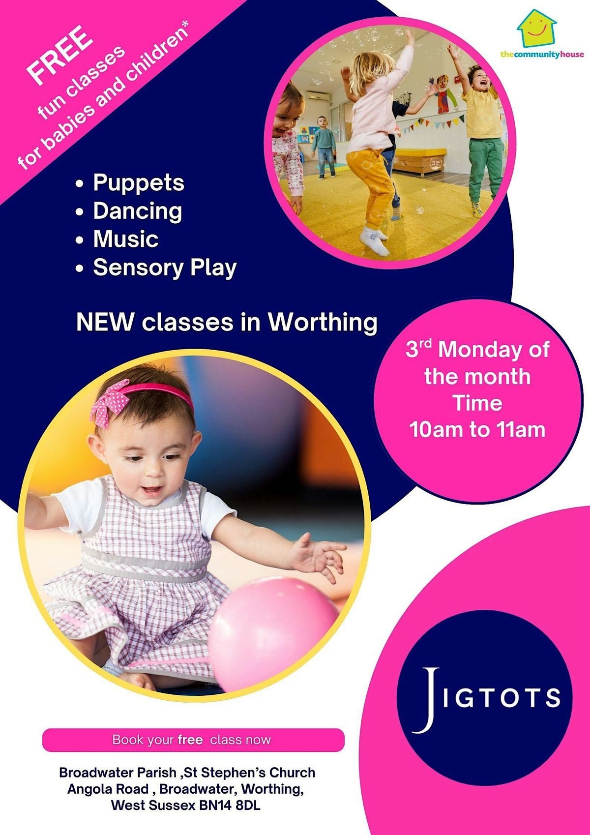 Free Jigtots session provided by Worthing Homes' Community House | Event in Worthing | AllEvents