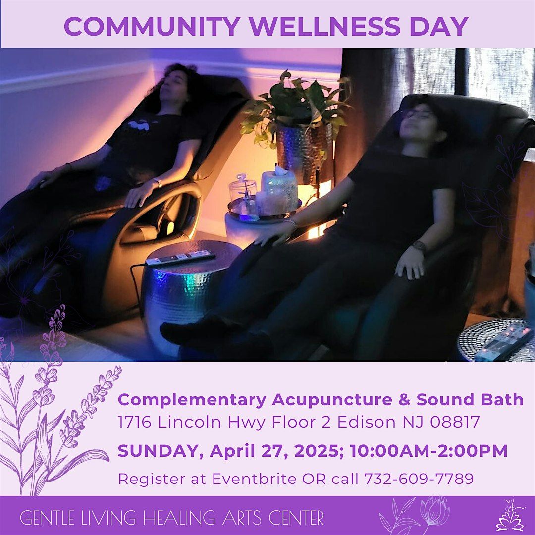 Community Wellness Day - May 25, 2025, 25 May | Event in Edison | AllEvents