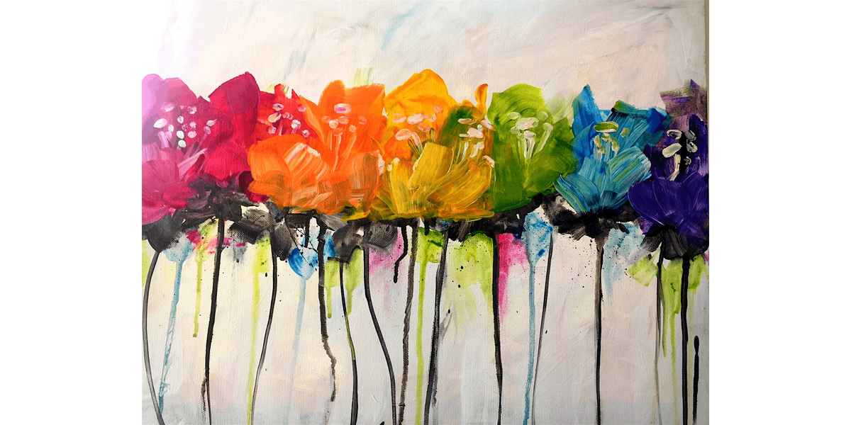 Poppy Prism - Paint and Sip in Phoenix | Classpop!™, 18 August | Event in Gilbert | AllEvents