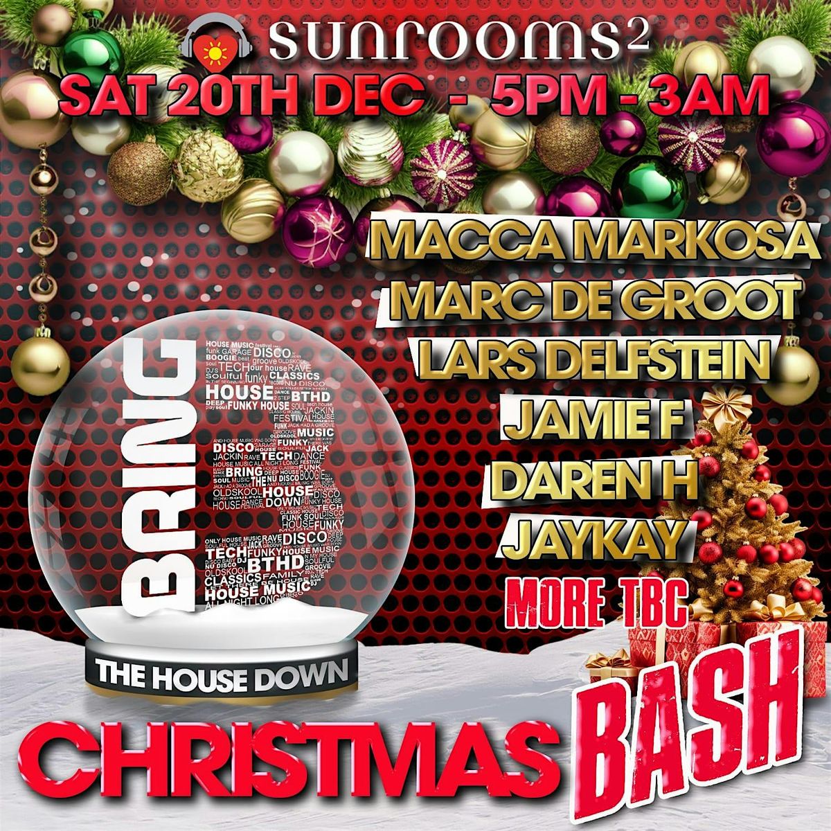Bring the House Down does 'Santa'@Sunrooms2, 20 December | Event in Southend-on-Sea | AllEvents