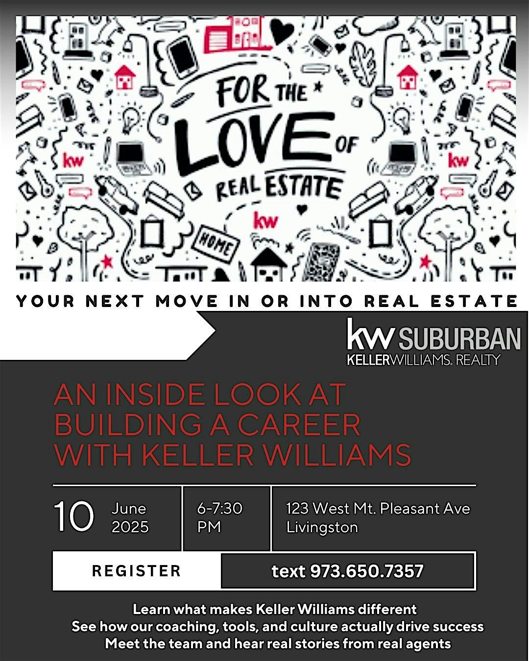 Your Next Move IN or INTO Real Estate, 10 June | Event in Livingston | AllEvents