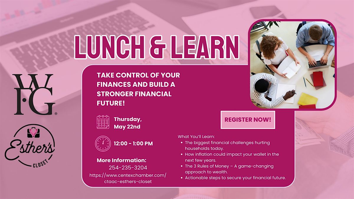 Lunch & Learn - Esther's Closet, 22 May | Event in Waco | AllEvents
