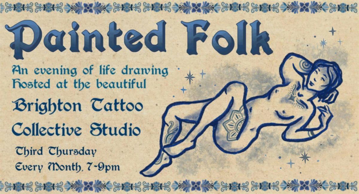 Painted Folk - an Evening of Life Drawing | Event in Brighton and Hove | AllEvents