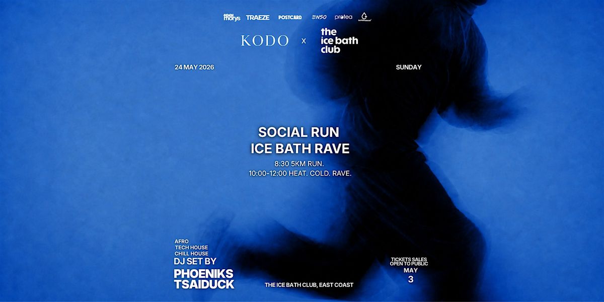 Social Run + Ice Bath Rave — The Ice Bath Club - East Coast