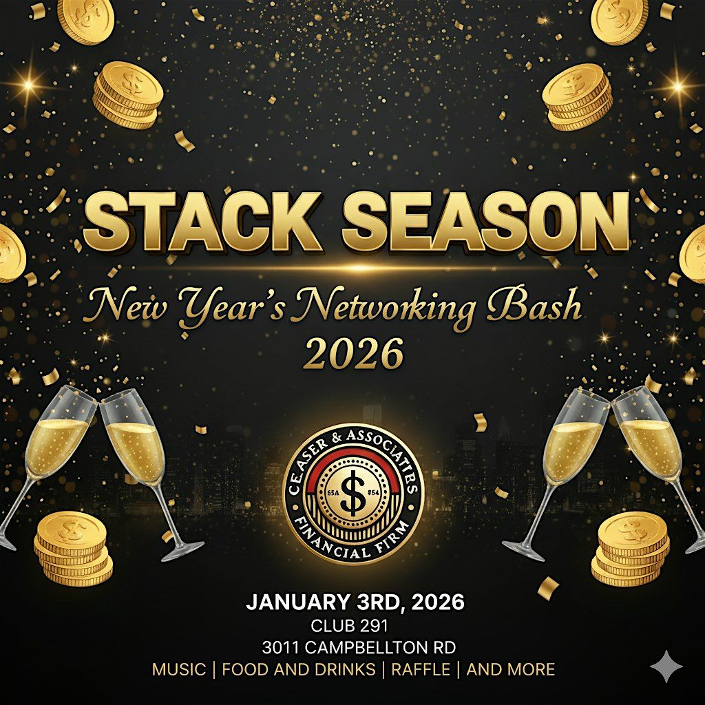 STACK SEASON: NEW YEAR'S NETWORKING BASH 2026, 3 January | Event in Atlanta | AllEvents