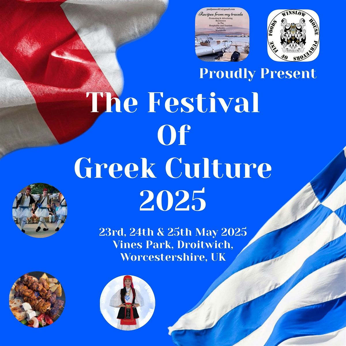 “The Festival Of Greek Culture 2025”, 23 May | Event in Droitwich Spa | AllEvents