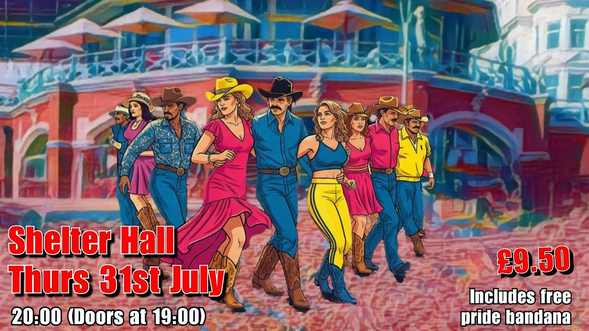Pride Line Dancing @ Shelter Hall, 31 July | Event in Brighton | AllEvents