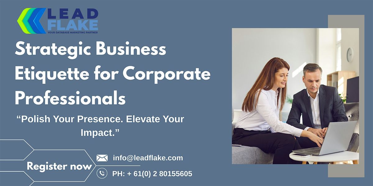 Essential Business Etiquette for Every Professional Workshop- Petaling Jaya | Event in Petaling Jaya | AllEvents