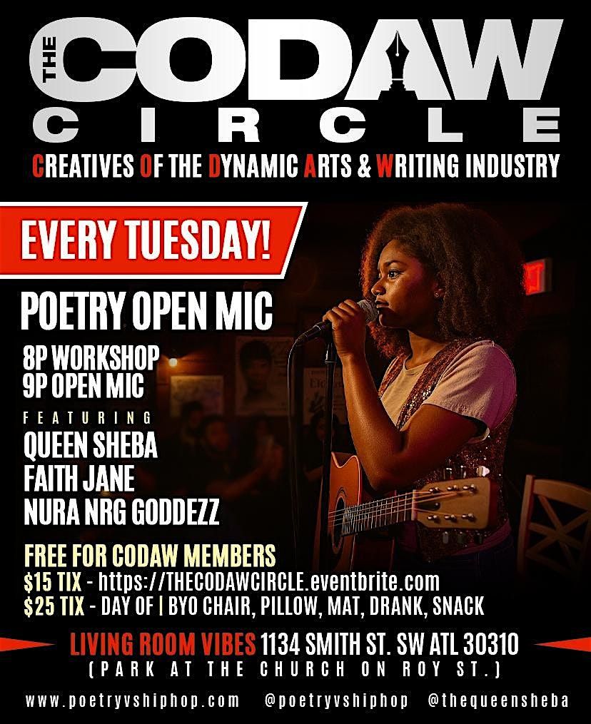 The CODAW CIRCLE: Creatives Of the Dynamic Arts & Writing industry | Event in Atlanta | AllEvents