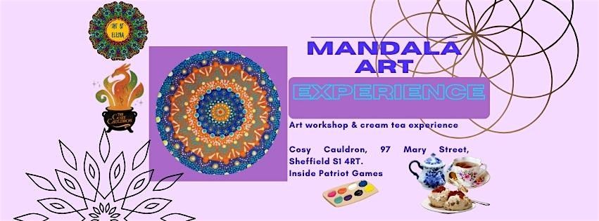 Mandala art & cream tea experience, 26 January | Event in Sheffield City Centre | AllEvents