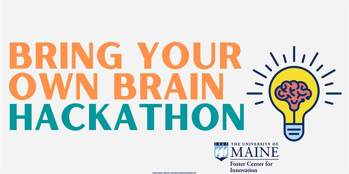 Bring Your Own Brain Hackathon, 3 October | Event in Orono | AllEvents