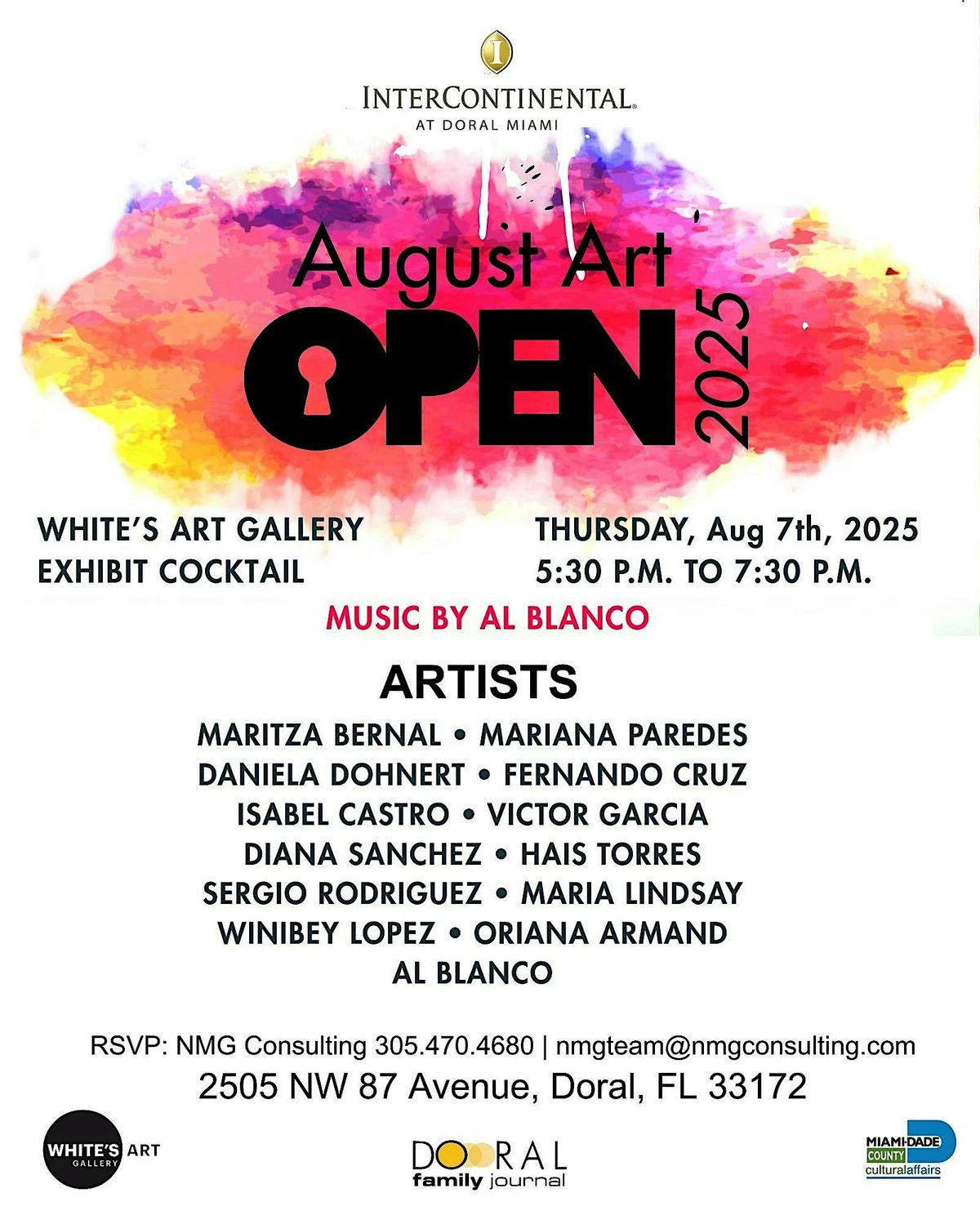August Art Open, 7 August | Event in Doral | AllEvents