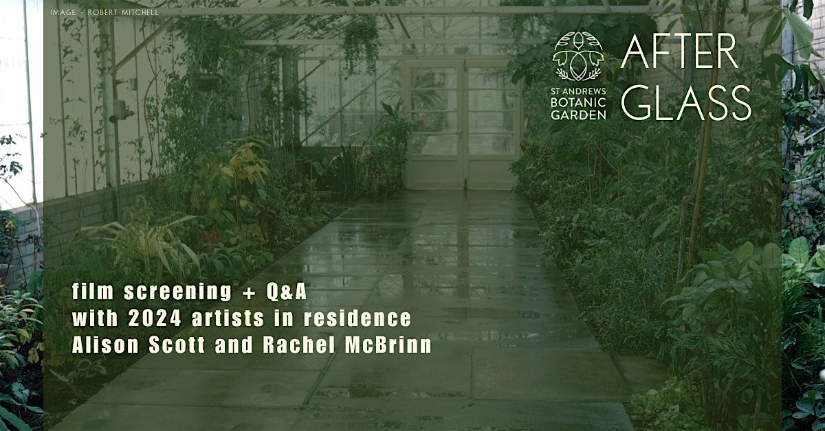 Screening and Artist Q&A: After Glass by Alison Scott and Rachel McBrinn, 15 November | Event in St Andrews