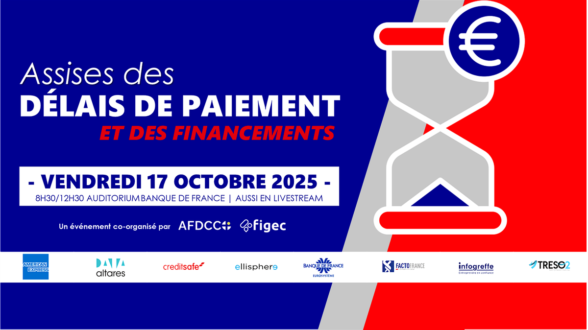 Assises des délais de paiement & des financements - Edition Nationale 2025, 17 October | Event in Paris