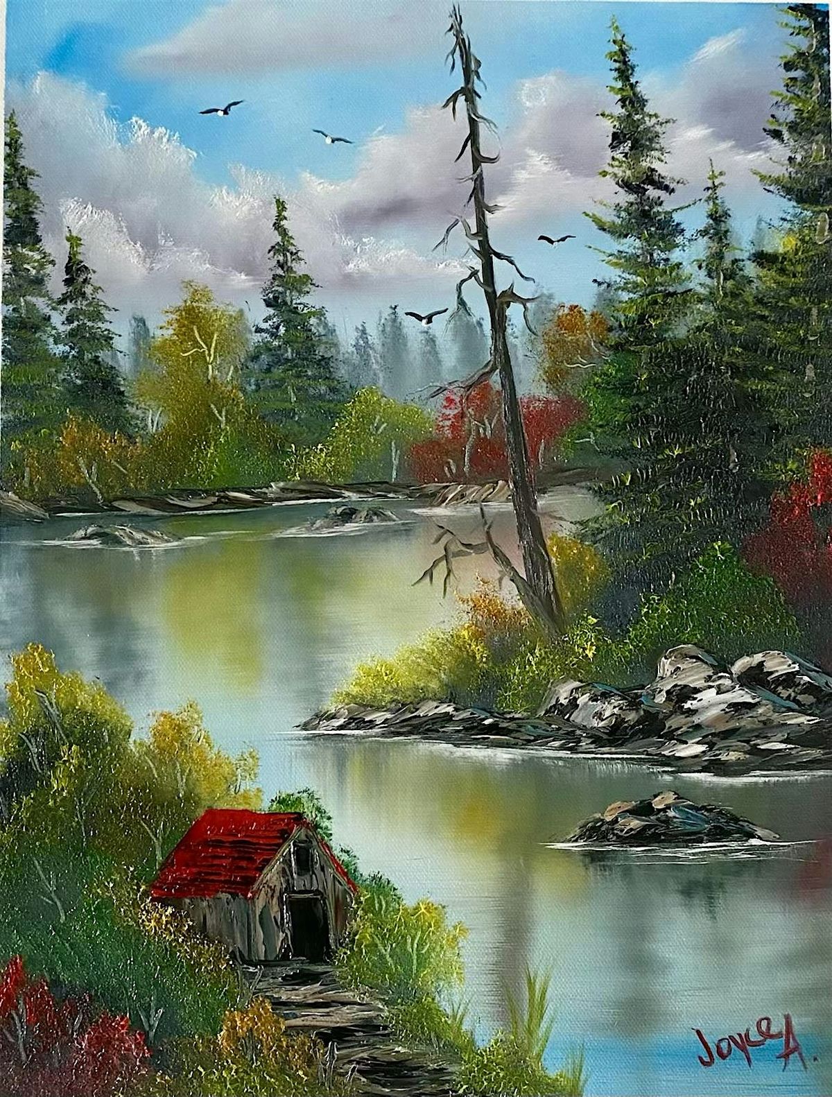 Bob Ross Paint Class, 15 August | Event in Jonesborough | AllEvents