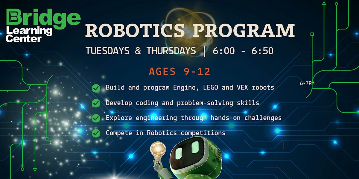 Explore Our Robotics Program—Free Trial Class! | Event in Rancho Cucamonga | AllEvents