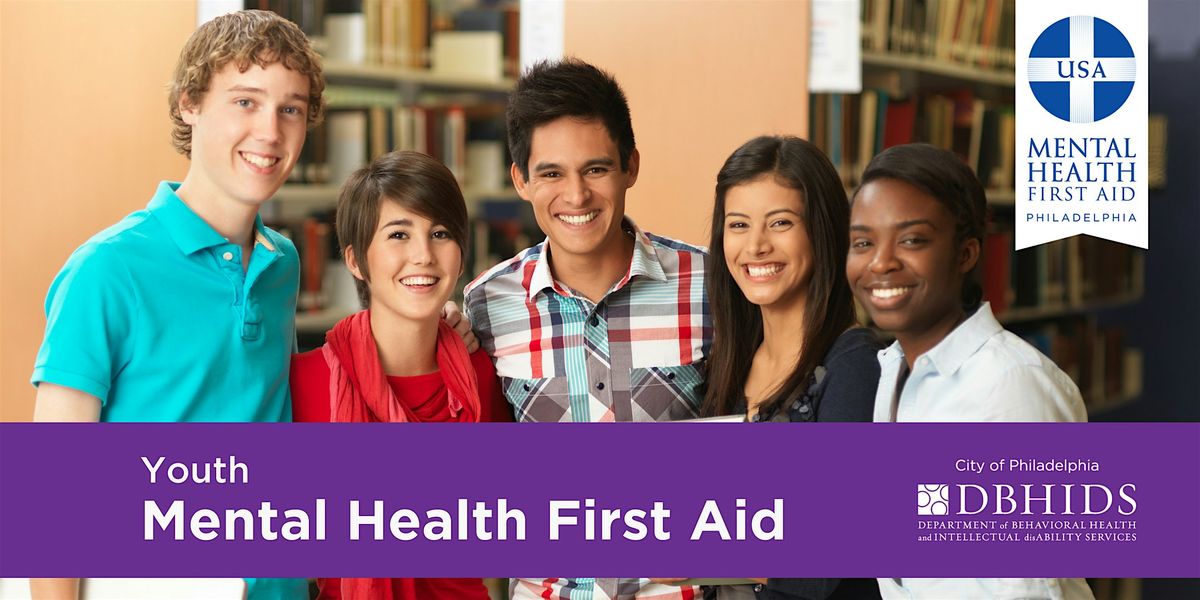 Youth Mental Health First Aid Training at Friends Hospital, 4 June | Event in Philadelphia | AllEvents