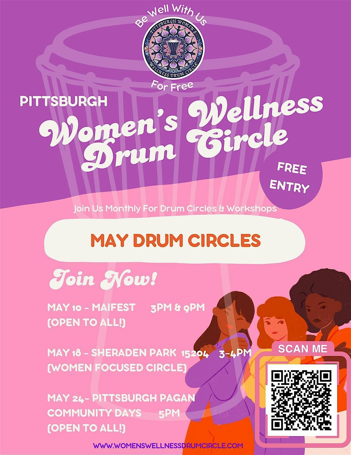 Community Drum Circle (FREE!) - Pittsburgh Pagan Community Days - Millvale, 24 May | Event in Millvale | AllEvents